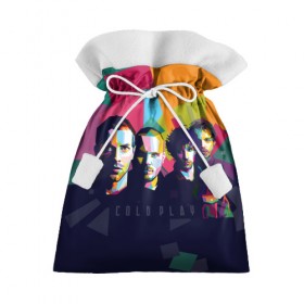 Подарочный 3D мешок с принтом Coldplay , 100% полиэстер | Размер: 29*39 см | cold play | rock | колд плей | колд плэй | колдплей | колдплэй | рок