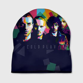 Шапка 3D с принтом Coldplay , 100% полиэстер | универсальный размер, печать по всей поверхности изделия | cold play | rock | колд плей | колд плэй | колдплей | колдплэй | рок