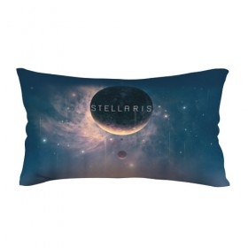 Подушка 3D антистресс с принтом Stellaris , наволочка — 100% полиэстер, наполнитель — вспененный полистирол | состоит из подушки и наволочки на молнии | stellaris