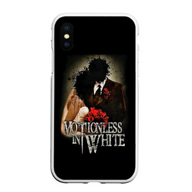 Чехол для iPhone XS Max матовый с принтом Motionless in White , Силикон | Область печати: задняя сторона чехла, без боковых панелей | miw | motionless in white | гот | готик | готика | готы | группа | индастриал | крис моушнлесс | метал | металл | музыка | райан ситковски | рикки хоррор | черулли