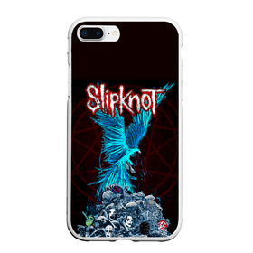 Чехол для iPhone 7Plus/8 Plus матовый с принтом Орел группа Slipknot , Силикон | Область печати: задняя сторона чехла, без боковых панелей | slipknot | альтернативный метал | андерс | головы | грув метал | колсефни | кори | маска | метал | музыка | ню метал | рок | слипкнот | тейлор