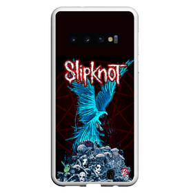 Чехол для Samsung Galaxy S10 с принтом Орел группа Slipknot , Силикон | Область печати: задняя сторона чехла, без боковых панелей | slipknot | альтернативный метал | андерс | головы | грув метал | колсефни | кори | маска | метал | музыка | ню метал | рок | слипкнот | тейлор