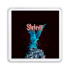 Магнит 55*55 с принтом Орел группа Slipknot , Пластик | Размер: 65*65 мм; Размер печати: 55*55 мм | Тематика изображения на принте: slipknot | альтернативный метал | андерс | головы | грув метал | колсефни | кори | маска | метал | музыка | ню метал | рок | слипкнот | тейлор