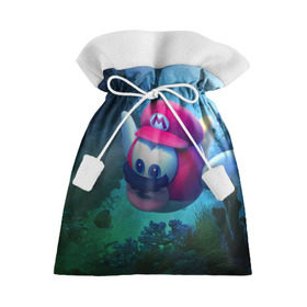 Подарочный 3D мешок с принтом Super Mario / Марио , 100% полиэстер | Размер: 29*39 см | nintendo | марио | нинтендо