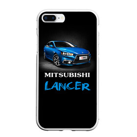 Чехол для iPhone 7Plus/8 Plus матовый с принтом Mitsubishi Lancer , Силикон | Область печати: задняя сторона чехла, без боковых панелей | auto | lancer | mitsubishi | авто | автомобиль | водитель | лансер | мицубиси | тачка | японец