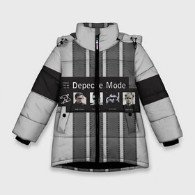 Зимняя куртка для девочек 3D с принтом Группа Depeche Mode , ткань верха — 100% полиэстер; подклад — 100% полиэстер, утеплитель — 100% полиэстер. | длина ниже бедра, удлиненная спинка, воротник стойка и отстегивающийся капюшон. Есть боковые карманы с листочкой на кнопках, утяжки по низу изделия и внутренний карман на молнии. 

Предусмотрены светоотражающий принт на спинке, радужный светоотражающий элемент на пуллере молнии и на резинке для утяжки. | depeche mode | альтернативный | вестник моды | депеш мод | дэйв гаан | индастриал | лента | мартин гор | музыка | надпись | новая волна | рок | синти поп | электроник | энди флетчер