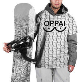 Накидка на куртку 3D с принтом OPPAI , 100% полиэстер |  | anime | onepunchman | oppai | saitama | аниме | ванпанчмен | сайтама