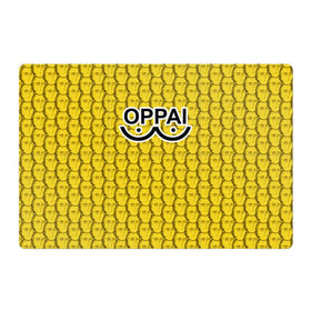Магнитный плакат 3Х2 с принтом OPPAI , Полимерный материал с магнитным слоем | 6 деталей размером 9*9 см | anime | onepunchman | saitama | аниме | ванпанчмен | сайтама