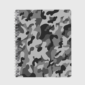 Тетрадь с принтом НОЧНОЙ КАМУФЛЯЖ , 100% бумага | 48 листов, плотность листов — 60 г/м2, плотность картонной обложки — 250 г/м2. Листы скреплены сбоку удобной пружинной спиралью. Уголки страниц и обложки скругленные. Цвет линий — светло-серый
 | Тематика изображения на принте: 23 февраля | camo | camouflage | fck | military | армия | военные | городской | зима | камуфляж | камуфляжный | лес | милитари | море | морской | мужчинам | патриот | пиксельный | подарок | праздник | пустыня