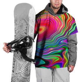 Накидка на куртку 3D с принтом Цветные разводы , 100% полиэстер |  | brush | flowers | paint | абстракция | брызги | геометрия | кислота | краска | краски | круги | линии | мир | полосы | пятна | радуга | разводы | тай дай | тренды | узоры | хиппи | цветные | цветы