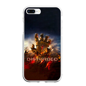 Чехол для iPhone 7Plus/8 Plus матовый с принтом Disturbed рука , Силикон | Область печати: задняя сторона чехла, без боковых панелей | disturbed | альтернативный | встревоженные | группа | джон мойер | дистёрбд | дэвид дрейман | дэн дониган | кулак | майк венгрен | метал | ню метал | нюметал | рука | хеви | хеви метал | хевиметал