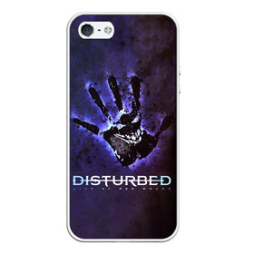 Чехол для iPhone 5/5S матовый с принтом Рука Disturbed , Силикон | Область печати: задняя сторона чехла, без боковых панелей | disturbed | альтернативный | группа | дистёрбд | метал | ню метал | нюметал | хеви | хеви метал | хевиметал