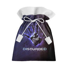 Подарочный 3D мешок с принтом Рука Disturbed , 100% полиэстер | Размер: 29*39 см | disturbed | альтернативный | группа | дистёрбд | метал | ню метал | нюметал | хеви | хеви метал | хевиметал