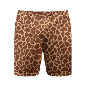 Мужские шорты 3D спортивные с принтом Жираф ,  |  | africa | afro | etnos | girafe | африка | афро | жираф | этно