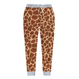 Женские брюки 3D с принтом Жираф , полиэстер 100% | прямой крой, два кармана без застежек по бокам, с мягкой трикотажной резинкой на поясе и по низу штанин. В поясе для дополнительного комфорта — широкие завязки | africa | afro | etnos | girafe | африка | афро | жираф | этно