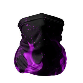 Бандана-труба 3D с принтом Фиолетовый огонь , 100% полиэстер, ткань с особыми свойствами — Activecool | плотность 150‒180 г/м2; хорошо тянется, но сохраняет форму | лиловый | пламя | яркий