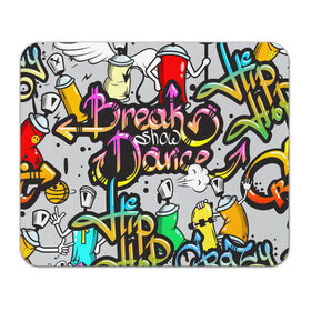 Коврик прямоугольный с принтом Graffiti , натуральный каучук | размер 230 х 185 мм; запечатка лицевой стороны | Тематика изображения на принте: break | dance | graffiti | hip hop | rap | граффити | рэп | скейтборд | хип хоп