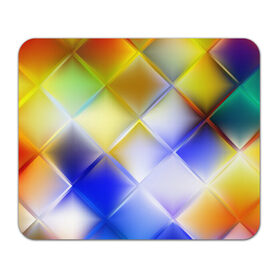 Коврик прямоугольный с принтом Colorful squares , натуральный каучук | размер 230 х 185 мм; запечатка лицевой стороны | Тематика изображения на принте: 