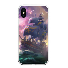 Чехол для iPhone XS Max матовый с принтом Sea of thieves , Силикон | Область печати: задняя сторона чехла, без боковых панелей | Тематика изображения на принте: sea of thieves