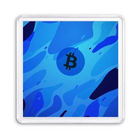 Магнит 55*55 с принтом Blue Sea Camo Bitcoin , Пластик | Размер: 65*65 мм; Размер печати: 55*55 мм | Тематика изображения на принте: blue | camo | camouflage | coin | crypto | currency | ethereum | litecoin | mining | token | биткоин | биток | камо | камуфляж | крипта | крипто | криптовалюта | лайткоин | майнинг | ферма | эфир