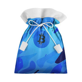 Подарочный 3D мешок с принтом Blue Sea Camo Bitcoin , 100% полиэстер | Размер: 29*39 см | Тематика изображения на принте: blue | camo | camouflage | coin | crypto | currency | ethereum | litecoin | mining | token | биткоин | биток | камо | камуфляж | крипта | крипто | криптовалюта | лайткоин | майнинг | ферма | эфир