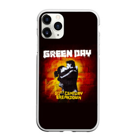 Чехол для iPhone 11 Pro Max матовый с принтом Поцелуй Green Day , Силикон |  | american idiot | green day | альтернативный | билли джо армстронг | грин дей | группа | зелёный день | майк дёрнт | музыка | панк | поп | поппанк | поцелуй | рок | стена | тре кул