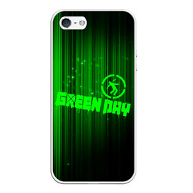 Чехол для iPhone 5/5S матовый с принтом Green Day лучи , Силикон | Область печати: задняя сторона чехла, без боковых панелей | american idiot | green day | альтернативный | билли джо армстронг | грин дей | группа | зелёный день | майк дёрнт | музыка | надпись | панк | поп | поппанк | рок | тре кул