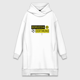 Платье-худи хлопок с принтом Borussia Dortmund   New Design 2018 ,  |  | Тематика изображения на принте: боруссия дортмунд