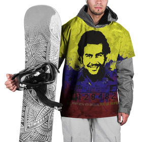 Накидка на куртку 3D с принтом Пабло Эскобар , 100% полиэстер |  | колумбия | пабло | эскобар