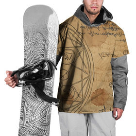 Накидка на куртку 3D с принтом Код да Винчи , 100% полиэстер |  | загадки | знаки | история | культура | майя | надпись | тайна
