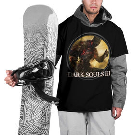 Накидка на куртку 3D с принтом Dark Souls , 100% полиэстер |  | 