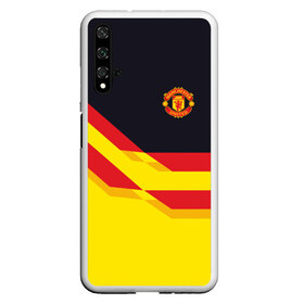 Чехол для Honor 20 с принтом Manchester United , Силикон | Область печати: задняя сторона чехла, без боковых панелей | Тематика изображения на принте: манчестер юнайтед | эмблема