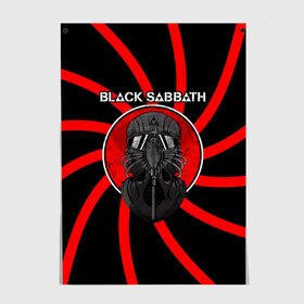 Постер с принтом Солдат Black Sabbath , 100% бумага
 | бумага, плотность 150 мг. Матовая, но за счет высокого коэффициента гладкости имеет небольшой блеск и дает на свету блики, но в отличии от глянцевой бумаги не покрыта лаком | black sabbath | ozzy osbourne | альбом | билл уорд | гизер батлер | группа | летчик | метал | музыка | надпись | оззи | осборн | песни | рок | тони айомми | хард рок | хеви метал | шлем