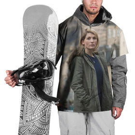 Накидка на куртку 3D с принтом Доктор , 100% полиэстер |  | doctor who | tardis | доктор кто | тардис
