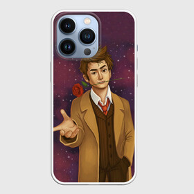 Чехол для iPhone 13 Pro с принтом 10 Доктор ,  |  | doctor who | tardis | доктор кто | тардис