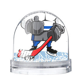 Снежный шар с принтом Хоккей! Больше, чем игра! , Пластик | Изображение внутри шара печатается на глянцевой фотобумаге с двух сторон | hockey | зимние виды спорта | играет | клюшка | коньки | лед | не | трус | хоккей | шайба