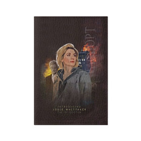 Обложка для паспорта матовая кожа с принтом The 13TH Doctor , натуральная матовая кожа | размер 19,3 х 13,7 см; прозрачные пластиковые крепления | Тематика изображения на принте: cosmos | doctor who | space | tardis | доктор кто | космос | тардис