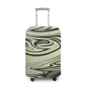 Чехол для чемодана 3D с принтом Серый узор , 86% полиэфир, 14% спандекс | двустороннее нанесение принта, прорези для ручек и колес | color | paint | абстракция | абстракция красок | краска | разводы | разводы красок | цветные краски | яркие краски