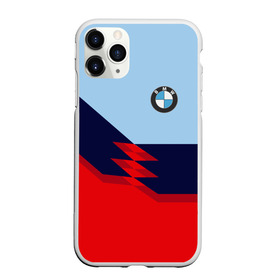 Чехол для iPhone 11 Pro матовый с принтом Бмв Bmw 2018 Red and Blue , Силикон |  | bmw | автомобиль | автомобильные | бмв | лучшие | марка | машины | мужчинам | тренд | фанат | флаг