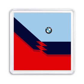 Магнит 55*55 с принтом Бмв | Bmw 2018 Red and Blue , Пластик | Размер: 65*65 мм; Размер печати: 55*55 мм | bmw | автомобиль | автомобильные | бмв | лучшие | марка | машины | мужчинам | тренд | фанат | флаг