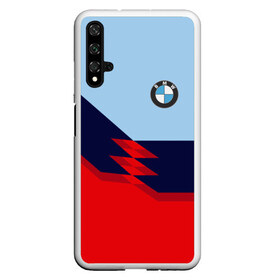 Чехол для Honor 20 с принтом Бмв Bmw 2018 Red and Blue , Силикон | Область печати: задняя сторона чехла, без боковых панелей | Тематика изображения на принте: bmw | автомобиль | автомобильные | бмв | лучшие | марка | машины | мужчинам | тренд | фанат | флаг