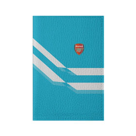 Обложка для паспорта матовая кожа с принтом Арсенал / FC Arsenal 2018 Blue , натуральная матовая кожа | размер 19,3 х 13,7 см; прозрачные пластиковые крепления | Тематика изображения на принте: 