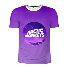 Мужская футболка 3D спортивная с принтом Arctic Monkeys , 100% полиэстер с улучшенными характеристиками | приталенный силуэт, круглая горловина, широкие плечи, сужается к линии бедра | алекс тёрнер | арктик | арктические мартышки | гаражный | группа | джейми кук | инди рок | манкис | музыка | мэтт хелдер | ник о мэлли | обезьяна | постпанк ривайвл | психоделический | рок