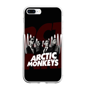 Чехол для iPhone 7Plus/8 Plus матовый с принтом Группа Arctic Monkeys , Силикон | Область печати: задняя сторона чехла, без боковых панелей | алекс тёрнер | арктик | арктические мартышки | гаражный | группа | дж ейми кук | инди рок | манкис | музыка | мэтт хелдер | ник о мэлли | обезьяна | постпанк ривайвл | психоделический | рок