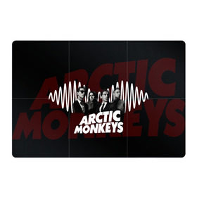 Магнитный плакат 3Х2 с принтом Группа Arctic Monkeys , Полимерный материал с магнитным слоем | 6 деталей размером 9*9 см | алекс тёрнер | арктик | арктические мартышки | гаражный | группа | дж ейми кук | инди рок | манкис | музыка | мэтт хелдер | ник о мэлли | обезьяна | постпанк ривайвл | психоделический | рок