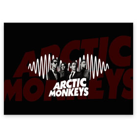 Поздравительная открытка с принтом Группа Arctic Monkeys , 100% бумага | плотность бумаги 280 г/м2, матовая, на обратной стороне линовка и место для марки
 | алекс тёрнер | арктик | арктические мартышки | гаражный | группа | дж ейми кук | инди рок | манкис | музыка | мэтт хелдер | ник о мэлли | обезьяна | постпанк ривайвл | психоделический | рок