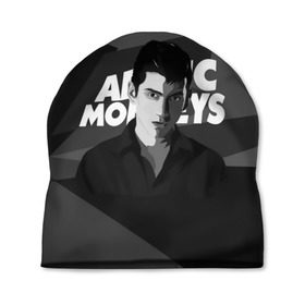 Шапка 3D с принтом Солист Arctic Monkeys , 100% полиэстер | универсальный размер, печать по всей поверхности изделия | arc | алекс тёрнер | арктик | арктические мартышки | гаражный | группа | джейми кук | инди рок | манкис | музыка | мэтт хелдер | ник о мэлли | обезьяна | постпанк ривайвл | психоделический | рок