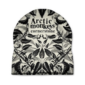 Шапка 3D с принтом Arctic Monkeys природа , 100% полиэстер | универсальный размер, печать по всей поверхности изделия | алекс тёрнер | арктик | арктические мартышки | гаражный | группа | джейми кук | инди рок | манкис | музыка | мэтт хелдер | ник о мэлли | обезьяна | постпанк ривайвл | психоделический | рок
