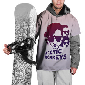 Накидка на куртку 3D с принтом Группа Arctic Monkeys , 100% полиэстер |  | 
