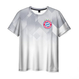 Мужская футболка 3D с принтом Bayern Munchen - Fresh Design (2018 NEW) , 100% полиэфир | прямой крой, круглый вырез горловины, длина до линии бедер | bayern munchen | fcb | football | бавария мюнхен